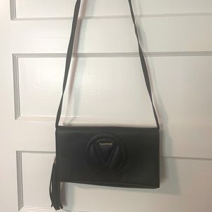 Gorgeous Valentino Large Leather Clutch, Removable Strap, Great Condition